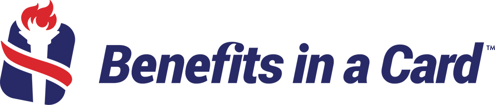Benefits in a Card Logo